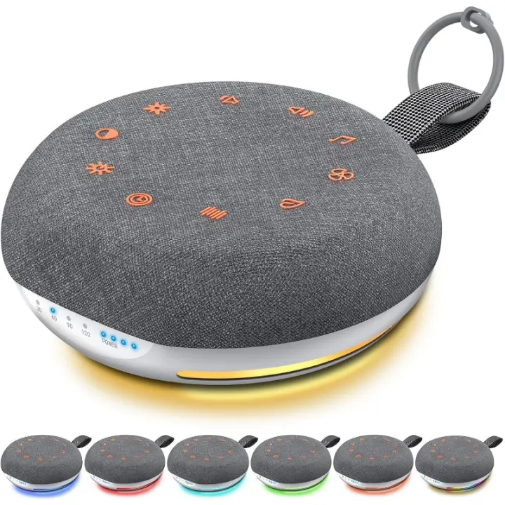 Máquina de Ruido Blanco Portátil FUNYKICH 40 Sonidos Relajantes para Dormir Bebé - 1