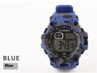 Reloj de Pulsera Electrónico de Moda para Hombres SHUNWAY Impermeable, Luz Nocturna, Deportes al Aire Libre, Camuflaje - details 15
