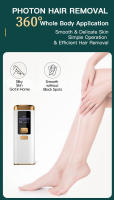 Vancostar-depiladora láser IPL para mujeres y hombres, máquina de depilación permanente con luz LED, 3 tamaños de ventana, recortadora de Bikini, 999900 Flashes - details 1
