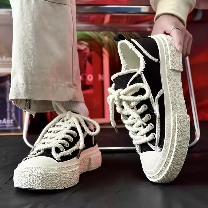 Zapatillas de Skate Casuales para Hombres y Mujeres Diseño de Interés Especial - 1