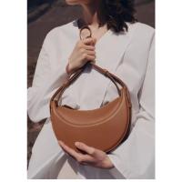 Bolso De Media Luna Polene Para Mujer Bolso De Cuero Para Las Axilas - details 4