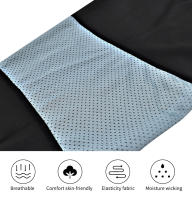 WOSAWE Pantalones de Ciclismo para Hombres Largos de Bicicleta 3D con Gel Compresión Transpirable Material de Poliéster Estilo Normal - details 5