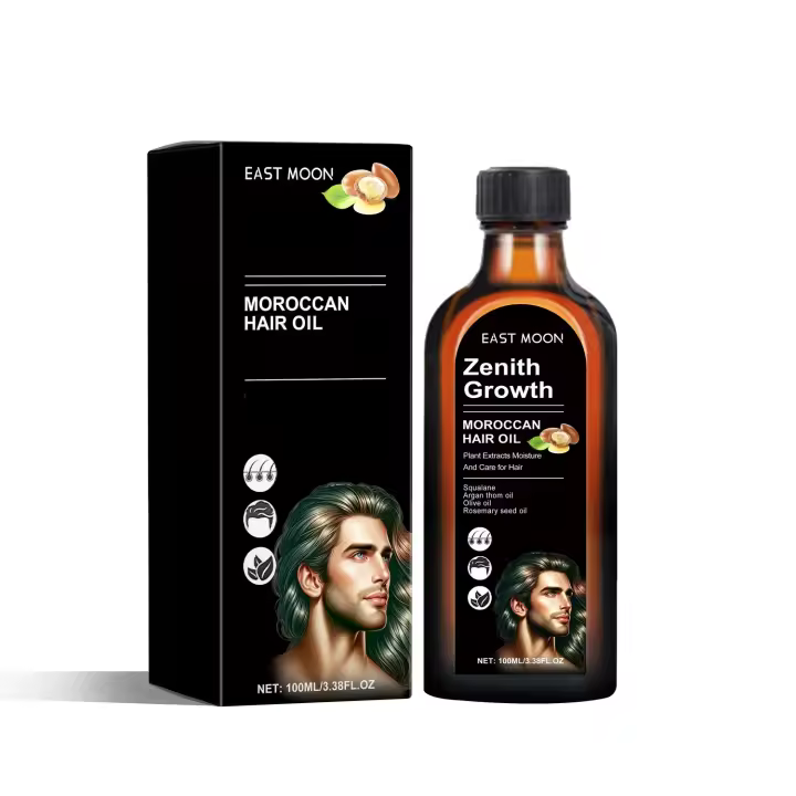 EAST MOON Aceite esencial de romero para el cuidado Repara la sequedad, el encrespamiento, hidrata, nutre las raíces, espesa y fortalece el cabello - 1