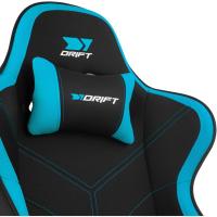 DR110 - Silla Gaming Profesional, Tejido Tejido Alta transpirabilidad, reposabrazos 4D, Ruedas silenciosas, pistón Clase 4, inclinación, cojín Lumbar y Cervical, Color Negro - details 36