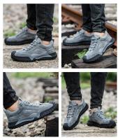 Zapatos con puntera de acero a la moda para hombre, botas de seguridad de trabajo anti-quemaduras y calzado protector antipinchazos - details 22
