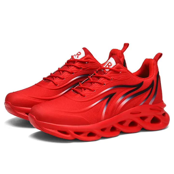 Zapatos para correr para hombre, zapatillas deportivas multideportivas de moda, zapatos ligeros para exteriores que absorben los golpes, zapatos de entrenamiento - 1