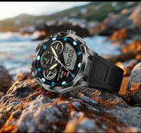 2024 Nuevo reloj inteligente para hombres 1,85 pulgadas 360*360 HD AMOLED pantalla táctil completa, reloj de trayectoria GPS, brújula,100 + modo deportivo, Impermeable,710mah, oxígeno en sangre, reloj deportivo de llamada Bluetooth Para iOS y Android - details 18