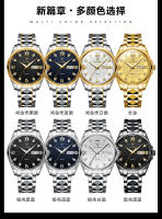 Nuevo reloj de cuarzo de moda con calendario doble suizo para hombre - details 9