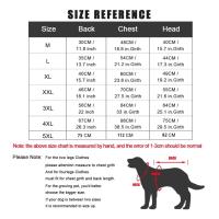 Chaqueta impermeable para perros Reflectante Solar para exteriores Ropa de abrigo para perros pequeños medianos y grandes - details 2