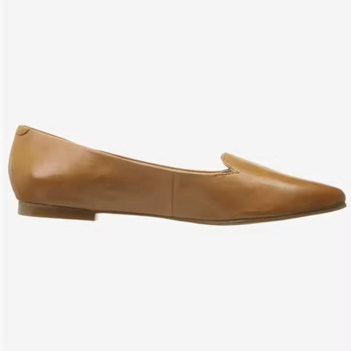 Zapatos de mujer planos de cuero genuino de nuevo diseño de moda - 1