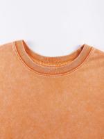 Camisetas lavadas con estampado abierto de sandía para mujer, Camiseta de algodón Y2K, Top holgado de Hip Hop, ropa suave y transpirable - details 16