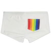 Calzoncillos sexis, bañadores ajustados elásticos, traje de baño de arcoíris para hombre, marca de Surf, pantalones deportivos de playa de verano, traje de baño Push-up para hombre - details 16