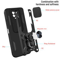 Carcasa de Armadura Antigolpes para Xiaomi Redmi Note 9 Pro Soporte Magnético en el Borde - details 7
