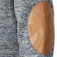 Top de suéter de punto casual de manga larga con cuello levantado para hombre de otoño e invierno - details 3