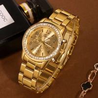 Reloj de Pulsera de Acero Cristal Leten Reloj de Lujo Clásico Geneva para Mujeres Joyería Formal - details 5