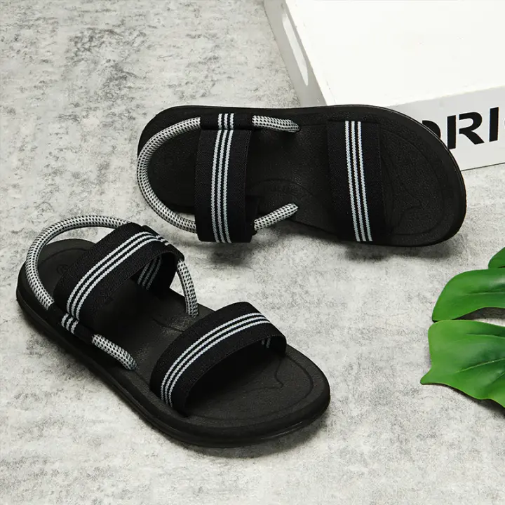 Verano de los hombres sandalias de doble propósito al aire libre casual zapatillas de los hombres y las mujeres antideslizante fuera - 1