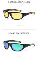 Gafas de Sol Polarizadas, Protección UV400, Montura Ligera y Flexible, Diseño Moderno Unisex para Conducir, Pescar - details 14