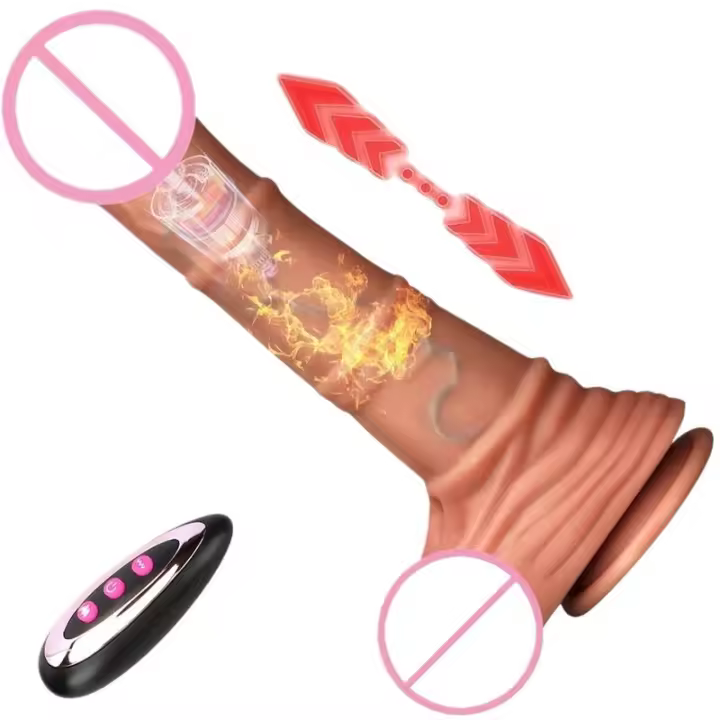 Leten-vibrador inalámbrico con Control remoto, varilla telescópica, penetración Anal, masaje Vaginal, masturbador femenino, consolador, Juguetes sexuales - 1