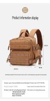Mochila deportiva de 9L MOLLE, mochila de 3 días para emergencias, mini mochila de exterior para mujeres y hombres, EDC, camping, senderismo. - details 4