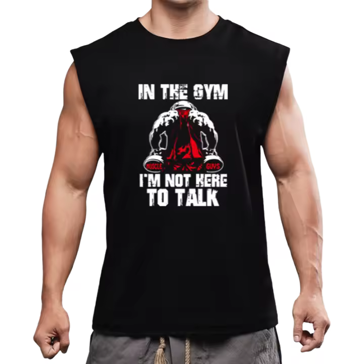 New Summer Gym Clothing Mesh Fitness Tank Top Men Bodybuilding Sleeveless T Shirt Mens Muscle Stringer Tanktop Running Vest - 1