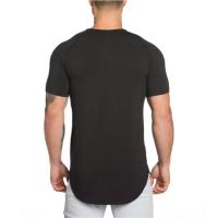 Camiseta de entrenamiento de manga corta, ropa de correr, elástica, deportes de Fitness, sensación fresca, Verano - details 6