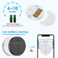 Sensor de Vibración para Ventanas y Puertas Inteligentes Sectyme Tuya WiFi 130dB Alarma de Seguridad para el Hogar Detector de Alarma de Ruptura de Vidrio - details 5