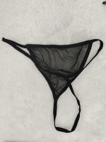 Lencería yukata de encaje, camisón sexy de encaje de malla transparente con abertura frontal y tirantes - details 43