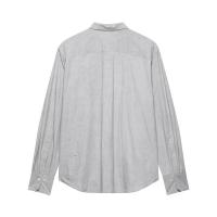 Camisa informal de mujer, nueva llegada de verano 2025, con cuello de solapa, manga larga, decoración de bolsillo y temperamento versátil. - details 2