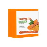 Jabón de Turmeric Hecho a Mano Limpieza Corporal Ligera, Iluminación para Underarmas, Cuidado de Piel Suave Conjunto de Jabón para Belleza - details 22