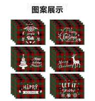 Mantel Maxi de Elk con Motivo de Navidad Alfombra de Mesa Araya con Rayas Blancas para Comedor de Sala de Estar - details 0
