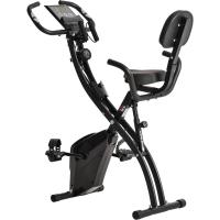 Bicicleta de Ejercicio Plegable Regulable en Altura Resistencia Magnética Ajustable Pantalla LCD - details 0