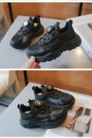 Zapatillas de correr informales para niños y niñas, zapatos deportivos de malla de aire a la moda, zapatillas con tapa para los dedos de los pies de verano para estudiantes, resistentes al desgaste - details 16