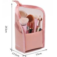 Neceser para mujer, neceser transparente con cremallera, portacepillos cosméticos de viaje para mujer, neceser organizador - details 8