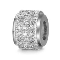 6 uds., 6,5x8,5 MM, cuentas espaciadoras cilíndricas de latón y circonio, pulseras, cuentas, suministros para hacer joyería Diy, accesorios - details 4