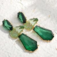 Pendientes bohemios, pendientes colgantes geométricos acrílicos para mujeres y niñas, accesorios de joyería de fiesta vintage - details 12