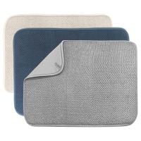 Alfombrilla de microfibra absorbente para secado de platos, escurridor de platos para encimera de cocina, tamaño 20x15 pulgadas, paquete de 3 - details 0