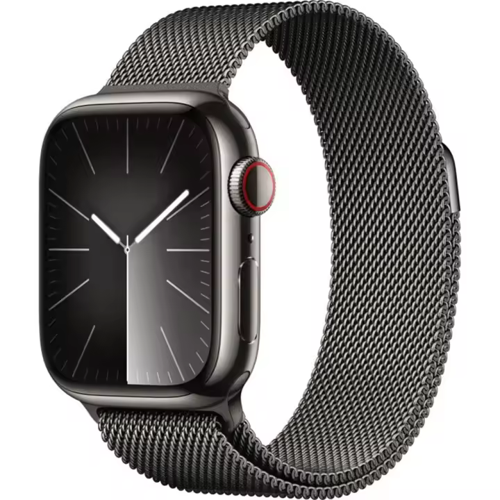 Apple Watch Series 9 GPS 41 mm CA Acero inoxidable ESE Anillo gris - 1