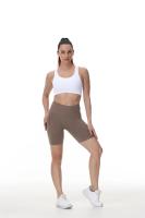 Nuevos pantalones cortos deportivos de cintura alta sin costuras con forma de sonrisa para mujer, pantalones cortos de entrenamiento de Yoga con realce, pantalones cortos sexys para correr y Fitness - details 12