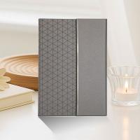 Cuaderno A5 de 200 páginas con hebilla magnética y marcapáginas, cuaderno para estudiantes, organizador de Agenda diario de papel grueso resistente al desgaste - details 5