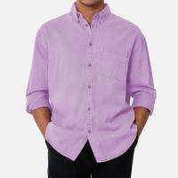 2025 verano estampado color sólido ropa de los hombres playa vacaciones hombres moda camisas (Regalo 1 pieza) - details 15