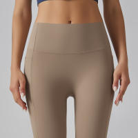 Hmidou-mallas de gimnasio con bolsillos para mujer, pantalones de Yoga, Fitness, cintura alta, Control de barriga, correr, entrenamiento - details 30