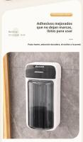 Organizador de cosméticos premium con soporte de pared giratorio de gran capacidad y tapa - details 11