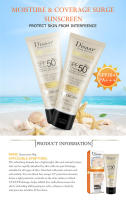 Whitning Sun Cram, protector solar facial corporal SPF50+ control de aceite, corrector hidratante a prueba de agua, piel de alta potencia - details 1