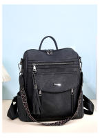 Tendencia de primavera PU Bolso para mujer Mochila para mujer Multifuncional - details 14