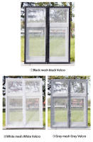 La mosquitera de la ventana de la pantalla con cremallera de la ventana a prueba de mosquitos puede personalizar el chifón Autoa - details 6