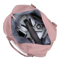Bolsa cruzada de viaje de un solo hombro para equipaje de gran capacidad de mano de tela Oxford al aire libre - details 4