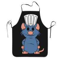 Unisex Ratatouille Remy con cuchara delantal adultos mujeres hombres Chef Tablier cocina para cocinar película animada pintura - details 77