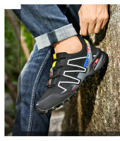 Zapatillas de senderismo al aire libre para hombre, zapatos planos de escalada, Trekking con cordones, ciclismo de montaña, transpirables - details 21