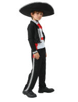 Traje étnico de estilo mexicano para niños, traje de actuación de Halloween para fiesta de Festival infantil - details 2