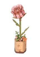Robotime Rowood Búqueme de Flores DIY Regalo Hecho a Mano Ecológico Rompecabezas de Madera 3D para Decoración de Hogar - details 4